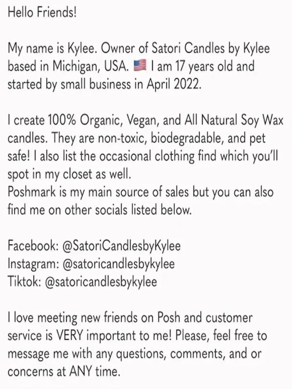 Check out @satoricandle's Closet For Hand Crafted Organic Soy Wax Candles